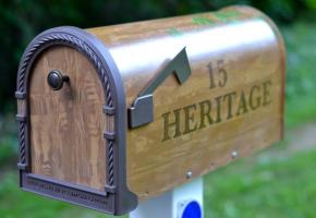 Как сделать красивый почтовый ящик для частного дома: мастер-классы из первых рук Почтовый ящик из железа своими руками